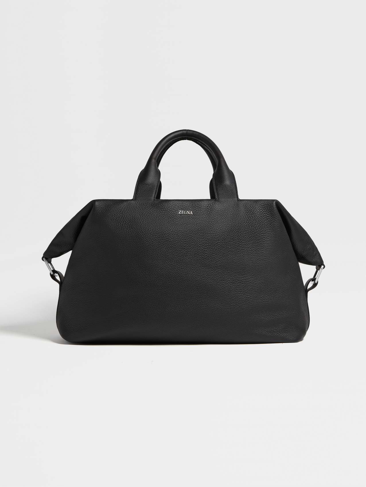 Black Deerskin Holdall